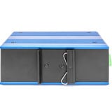 Digitus 8 Puertos Gigabit Ethernet, Interruptor/Conmutador azul