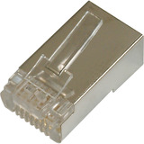 Digitus Conector modular CAT.5e para cable redondo, apantallado, 1 pieza, Enchufe 