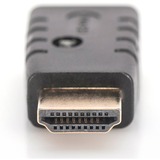 Digitus DA-70466 interruptor de video HDMI, Adaptador negro, HDMI, HDMI, HDMI, Negro, 3840 x 2160 Pixeles, 4K Ultra HD