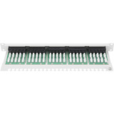 Digitus Panel de parcheo CAT 3 ISDN, sin blindaje, 50 puertos, Patch Panel gris