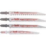 EINHELL Juego de hojas para sierra de calar, 4 piezas, Juego de hojas de sierra  