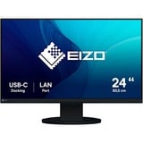 EIZO FlexScan EV2490-BK pantalla para PC 60,5 cm (23.8") 1920 x 1080 Pixeles Full HD LED Negro, Monitor LED negro, 60,5 cm (23.8"), 1920 x 1080 Pixeles, Full HD, LED, 5 ms, Negro