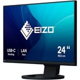 EIZO FlexScan EV2490-BK pantalla para PC 60,5 cm (23.8") 1920 x 1080 Pixeles Full HD LED Negro, Monitor LED negro, 60,5 cm (23.8"), 1920 x 1080 Pixeles, Full HD, LED, 5 ms, Negro