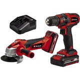 Einhell TC-TK 18 Li Kit, Kit de herramientas rojo/Negro