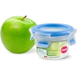 Emsa 508550 recipiente de almacenar comida Alrededor Contenedor 0,15 L Transparente 1 pieza(s), Caja transparente/Azul, Contenedor, Alrededor, 0,15 L, Transparente, Polipropileno (PP), Elastómero termoplástico (TPE), Frutas