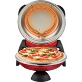 G3 Ferrari Delizia fabricante de pizza y hornos 1 Pizza(s) 1200 W Rojo, Horno de pizza rojo/Negro, 1 Pizza(s), Acero inoxidable, 31 cm, Mecánico, 400 °C, Rojo
