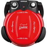 G3 Ferrari Delizia fabricante de pizza y hornos 1 Pizza(s) 1200 W Rojo, Horno de pizza rojo, 1 Pizza(s), Acero inoxidable, 31 cm, Mecánico, 400 °C, Rojo