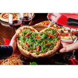 G3 Ferrari Delizia fabricante de pizza y hornos 1 Pizza(s) 1200 W Rojo, Horno de pizza rojo, 1 Pizza(s), Acero inoxidable, 31 cm, Mecánico, 400 °C, Rojo