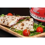 G3 Ferrari Delizia fabricante de pizza y hornos 1 Pizza(s) 1200 W Rojo, Horno de pizza rojo, 1 Pizza(s), Acero inoxidable, 31 cm, Mecánico, 400 °C, Rojo