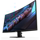 GIGABYTE GS27QCA 27" Monitor Curvo para Gaming QHD - 2560 x 1440, 180Hz, 1ms, 250 cd/m², FreeSync, HDR Ready, HDMI 2.0, DisplayPort 1.4, Monitor de gaming negro (mate), 180Hz, 1ms, 250 cd/m², FreeSync, HDR Ready, HDMI 2.0, DisplayPort 1.4, 68,6 cm (27"), 2560 x 1440 Pixeles, Quad HD, LED, 1 ms, Negro