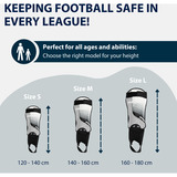 HUDORA Espinilleras con protección para el tobillo, Protectores gris