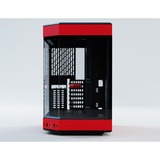 HYTE Cajas de torre rojo/Negro