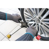 Hazet Llave cruzada para coche 705V, con fundas protectoras, Sierra circular 