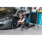 Hazet Llave cruzada para coche 705V, con fundas protectoras, Sierra circular 