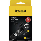 Intenso Music Walker, Reproductor mp3 negro