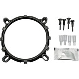 Inter-Tech 4P90 BULK, Disipador de CPU plateado/Negro