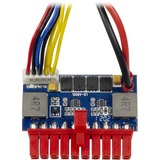 Inter-Tech 88882193 cable de alimentación interna, Adaptador ATX (20-pin), SATA 15-pin + Molex (4-pin), Derecho, Derecho, Multicolor, 35 mm