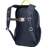 Jack Wolfskin TRACK JACK, Mochila azul oscuro/amarillo neón