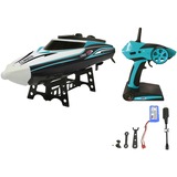 Jamara Climater barco por radio control (RC) Motor eléctrico, Radiocontrol negro/blanco, Kit de montaje, Niño, Barco