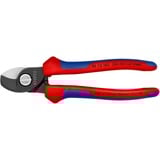 KNIPEX 95 12 165 alicate Alicates cortaalambres, Alicates de corte Alicates cortaalambres, 1,5 cm, Acero, De plástico, Azul/Rojo, 16,5 cm