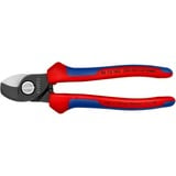 KNIPEX 95 12 165 alicate Alicates cortaalambres, Alicates de corte Alicates cortaalambres, 1,5 cm, Acero, De plástico, Azul/Rojo, 16,5 cm