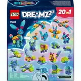LEGO DREAMZzz Aventuras de Bunchu: Animales Creativos, Juegos de construcción Juego de construcción, 7 año(s), Plástico, 143 pieza(s), 143 g