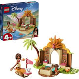 LEGO Disney Princess Cabaña y barco de Vaiana, Juegos de construcción 