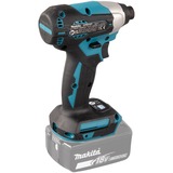 Makita Llave de impacto a batería DTD157Z, 18 Voltios, Tornillo de percusión azul/Negro