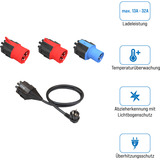 NRGkick 20001053, Adaptador negro