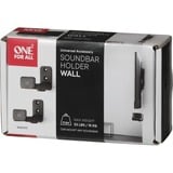 One for all WM5310, Soporte de pared negro