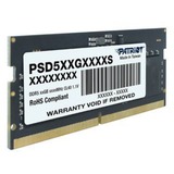 Patriot PSD516G480081S, Memoria RAM negro