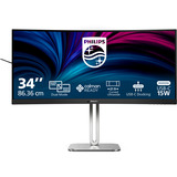 Philips 34B2U5900C, Monitor LED antracita/Plateado