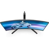 Philips Evnia 34M2C6500/00 pantalla para PC 86,4 cm (34") 3440 x 1440 Pixeles Wide Quad HD QD-OLED Gris, Monitor de gaming antracita, 86,4 cm (34"), 3440 x 1440 Pixeles, Wide Quad HD, QD-OLED, 0,03 ms, Gris