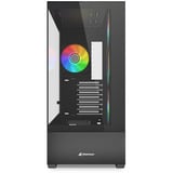 Sharkoon AK6 RGB, Cajas de torre negro