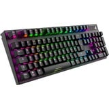 Sharkoon SKILLER SGK20, Teclado para gaming negro, QWERTZ  idioma ALEMÁN