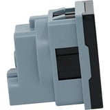 Shelly Adaptador de enchufe para soporte negro