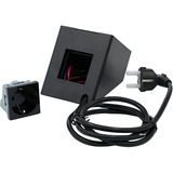 Shelly Stand Socket Adapter, Enchufe negro