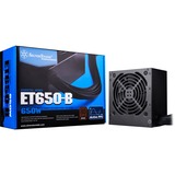SilverStone SST-ET650-B v1.4 650W, Fuente de alimentación de PC negro