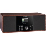 TELESTAR DIRA S24 CD, Radio despertador madera/Negro