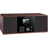 TELESTAR Radio despertador madera/Negro