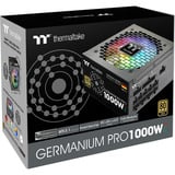 Thermaltake Germanium Pro RGB 1000W, Fuente de alimentación de PC negro