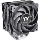 Thermaltake Toughair 510 Procesador Enfriador 12 cm Negro, Disipador de CPU Enfriador, 12 cm, 500 RPM, 2000 RPM, 23,6 dB, 58,35 cfm