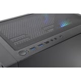 Thermaltake Versa H16 TG ARGB, Cajas de torre negro