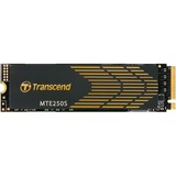 Transcend 250S 2 TB, Unidad de estado sólido negro/Dorado