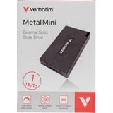 Verbatim 32030 unidad externa de estado sólido 512 GB USB Tipo C USB 3.2 Gen 2x2 Gris, Unidad de estado sólido 512 GB, USB Tipo C, USB 3.2 Gen 2x2, 2000 MB/s, 10 Gbit/s, Gris