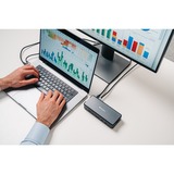 Verbatim CDS-15SSD Alámbrico USB 3.2 Gen 1 (3.1 Gen 1) Type-C Negro, Gris, Estación de acoplamiento aluminio/Negro, Alámbrico, USB 3.2 Gen 1 (3.1 Gen 1) Type-C, 100 W, 3,5 mm, 1000 Mbit/s, Negro, Gris