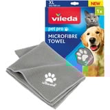 Vileda Toalla de microfibra Pet Pro XL gris