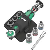 Wera 8009 Zyklop Pocket Set Imperial 2, 18 piezas, Conjuntos de bits negro/Verde