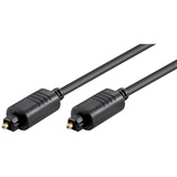 goobay 50565 cable de audio 2 m TOSLINK Negro negro, TOSLINK, Macho, TOSLINK, Macho, 2 m, Negro