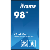 iiyama LH9875UHS-B2AG, Pantalla de gran formato negro (mate)